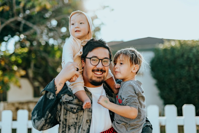 Family feeling safe and secure in their home
