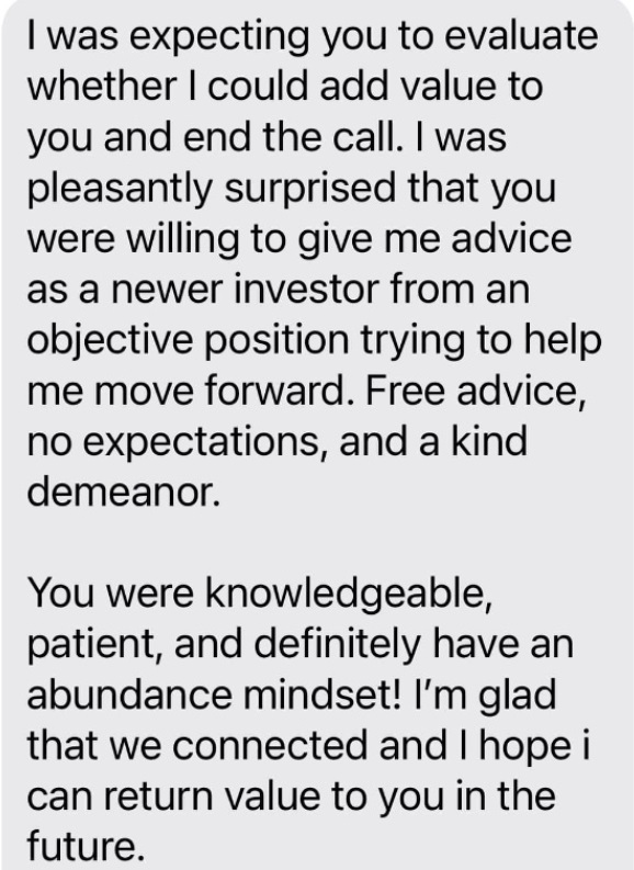 Testimonial from Brent Ufkes